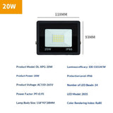 Waterproof LED Outdoor Floodlight Spotlight