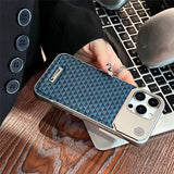 Diamond-Pattern Creative Frameless Magnetic Aromatherapy Phone Case