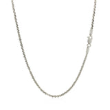 14k White Gold Sparkle Chain 1.5mm