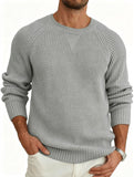 New Versatile Trendy Long-sleeve Pullover With A Round Neckline