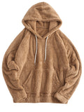 Ear Hooded Warm Fleece Sweatshirt