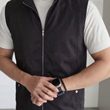 Mens Vest Sports Fashion Casual Jacket