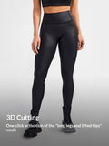 Six-Pack Abs Workout Fitness Cargo Outdoor Running Tights For Women High-Waist Slimming Yoga Pants