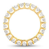 2.52 Carat Genuine Lab Grown Diamond 14K Yellow Gold Ring
