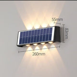 Outdoor Solar Light Up And Down Wall Washer