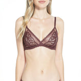 Calvin Klein Women's Siren Lace Triangle Bralette QF4913,Size Small