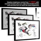 A3 Light Box Magnetic Artcraft Tracing Adjustable LED Light PadBoard Drawing
