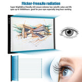 A3 Light Pad A3 LED Tracing Pad Ultra-Thin Drawing Pad Adjustable Brightness