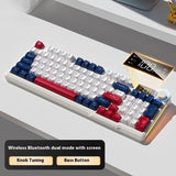 Wireless Bluetooth Keyboard Mouse Suit Mechanical Feeling
