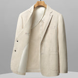 Men's Casual Suit Korean-Style Slim-Fit Single-Breasted Blazer Top