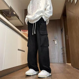 Wide-leg Straight Leg Long Pants