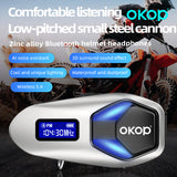 KP-292 Best-selling Premium Zinc Alloy Motorcycle Helmet Bluetooth Headset Waterproof Long Battery Life Music Playback In Stock