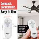 Anderic Substitute For Harbor Breeze TR214D Ceiling Fan Remote Control [RRTR214D]