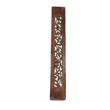 Solid Wood Carved Window Screen Hanging Panel Made From Old Wooden Planks