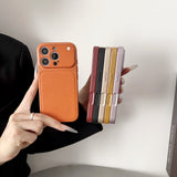 New Leather-texture Precision-holed Matte Drop-resistant Case