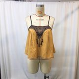Chinese Style Retro Suspender Top