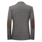 Mens Casual Suit Stretchy Wrinkle-free Trendy Suit