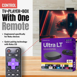 Anderic Substitute for Roku 2 IR Streaming Remote Control [RRST01]
