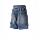 Trendy American-style Summer Slim-fit Denim Shorts