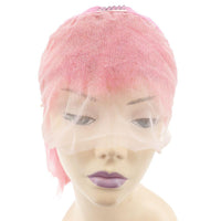 Cotton Candy 13x4 Transparent Lace Front 100% Human Hair Bob Wig