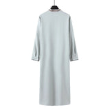 Muslim Men's Clothing Loose Lapel Fashion Robe