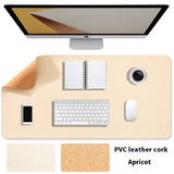 Cork Leather Table Mat Material Thickened PVC Mouse Mat