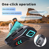 KP-291 Best-Selling Helmet Bluetooth Headset Ambient Lighting Long Battery Life Universal Helmet Compatibility Noise Cancellation And Binaural Stereo Calling In Stock