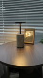 Nordic Minimalist Modern Travertine Table Lamp