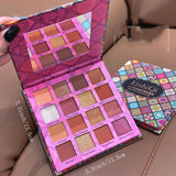 Internet Celebrity Same Style 16 Colors Eye Shadow Plate