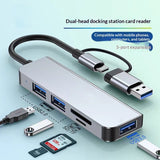 8-in-1 Dual-Head Multi-Function Docking Station Laptop Extender