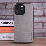 Simple Real Cloth Pattern Phone Case