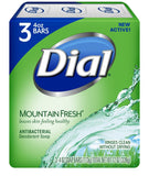 Dial Antibacterial Deodorant Soap Mountain Fresh 4 Ounce 9 Bars