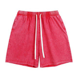 Casual Washed And Distressed Mens Shorts