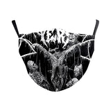 Wanfestival Skull Clown Digital Printing Double-layer Dust Mask
