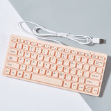 USB Desktop And Notebook Computer Keyboard Wired Mini Noiseless Keypad