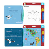 Lino Magic Coloring Book - Reusable Water-Based Art for Kids, Educational & Fun