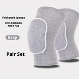 Sponge kneep-L-Black-Polyester-1 pair