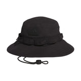adidas Mens Parkview Boonie Bucket Hat with Adjustable Drawstring Black/Grey Six