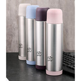 Cooker Stainless Steel Thermos 500ml - Keeps Drinks Hot/Cold for 24 Hours, Durable & Eco-Friendly