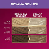 Palette Deluxe Hair Dye - Long-Lasting Nourishing Küllü Açık Sarı Color by Palette