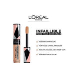 L'Oreal Paris Infaillible Concealer: Full Face Coverage, Long-Lasting 327 Cashmere - Blemish Cover, Even Skin Tone, Makeup Base