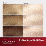 Revlon ColorSilk Beautiful Color Hair Dye 05 Ultra Light Ash Blonde
