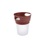 Babyjem Spill-Proof Snack Container for Kids - Antibacterial Fabric Cover, Easy to Use, Ideal for Travel and Daily Use