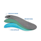 Tabanex Orthotic Gel Insoles for Men - Comfortable Footwear Support with Perforated Design