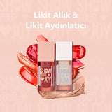 Pastel Glow: Radiant Blush & Glow Likit Highlighter Set - Mix & Match Makeup for Dewy, Illuminating Finish