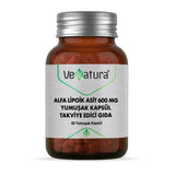 VeNatura Alpha Lipoic Acid 600 mg Supplement - 60 Softgels