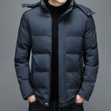 Plus-size Down Puffer Jacket With Extra Padding For Maximum Warmth