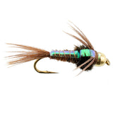 Basics Collection - Flash Back Tungsten Bead Head Nymphs 10 Flies  #10-16