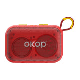 KP-814 Portable Outdoor Bluetooth Speaker With Lanyard Best-Selling Compact Desktop Speaker With TF Card Support Subwoofer Bass And Long Battery Life In Stock