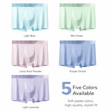 Men's Ice Silk Boxer Briefs Breathable, Moisture-Managing, Ultra-Soft Comfort Underwear For Summer